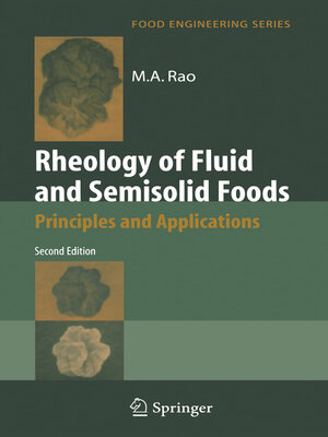 cover image of Rheology of Fluid and Semisolid Foods